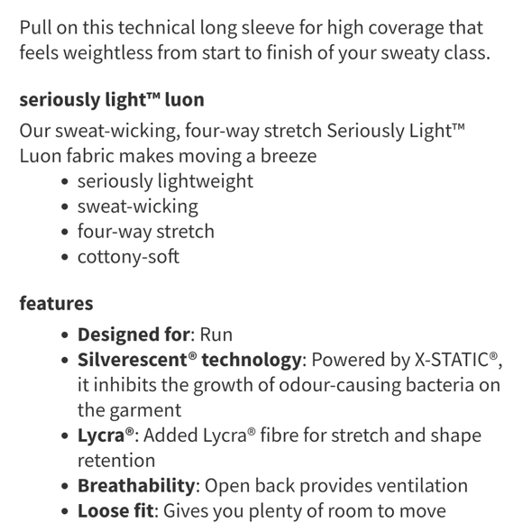 Lululemon get set long sleeve - Picture 4 of 9